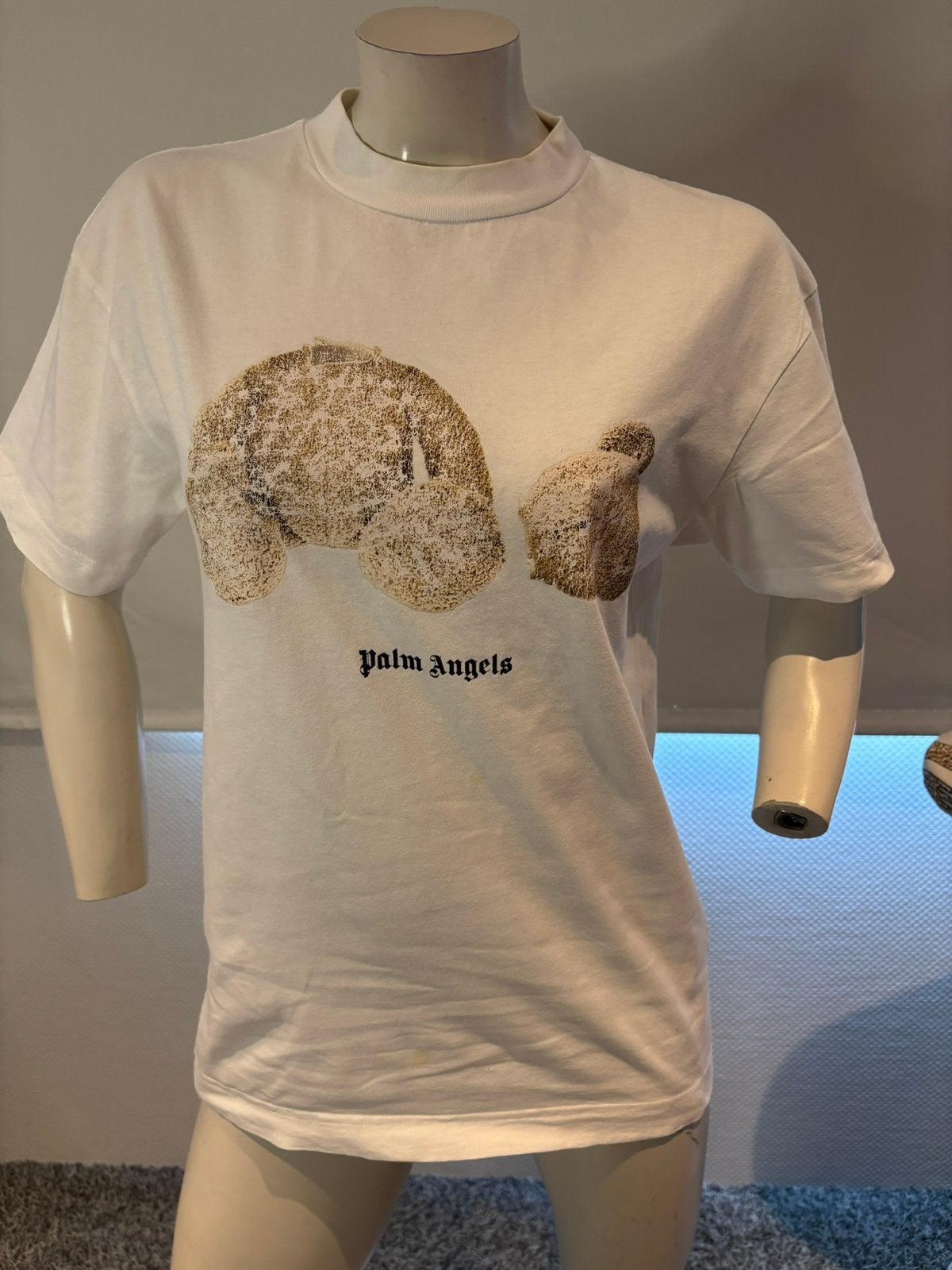Palm angels shirt met leuke voor en achterkant xs, Kleding | Dames, ., Wit, Ophalen of Verzenden, Zo goed als nieuw