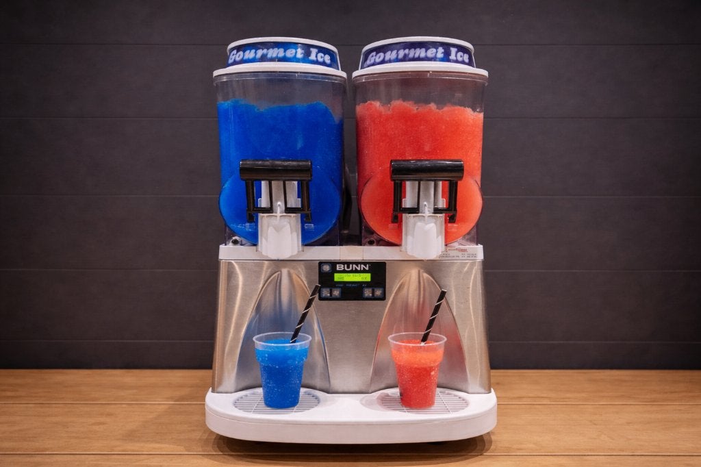 Te huur: 2x12Liter Slush machine, Hobby en Vrije tijd, Ophalen, Gebruikt, Overige