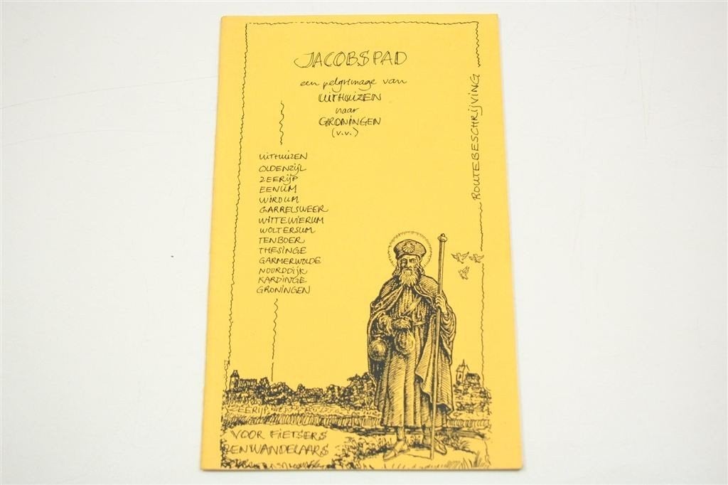 Jacobspad —Pelgrimsroute Uithuizen-Groningen, Fiets & Wandel, Boeken, Geschiedenis | Stad en Regio, Ophalen of Verzenden, Gelezen
