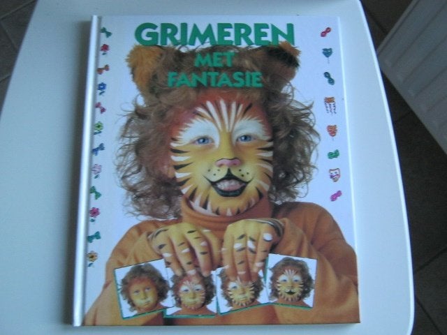Groot Boek grimeren met Fantasie  zie foto`s  nr 3602, Verzenden, Gelezen, Overige onderwerpen