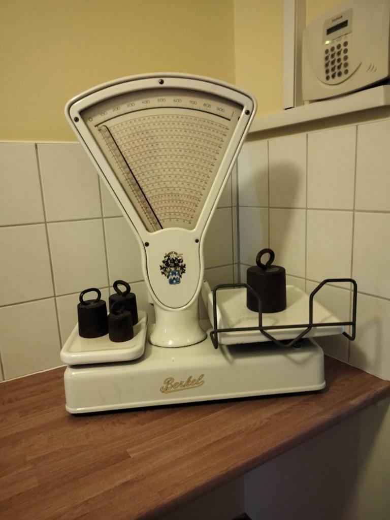 Berkel weegschaal, Ophalen