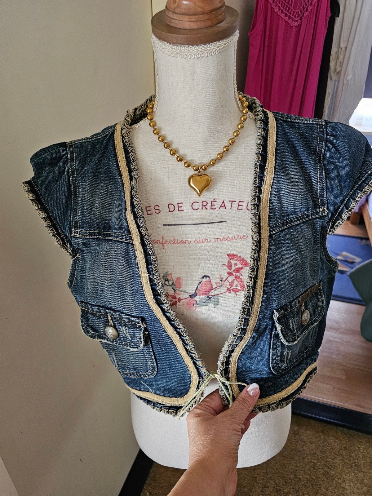 Superleuke Vlotte Jeans Hes DIDI Mt L incl.verzenden €27,-, Verzenden, Zo goed als nieuw, Blauw
