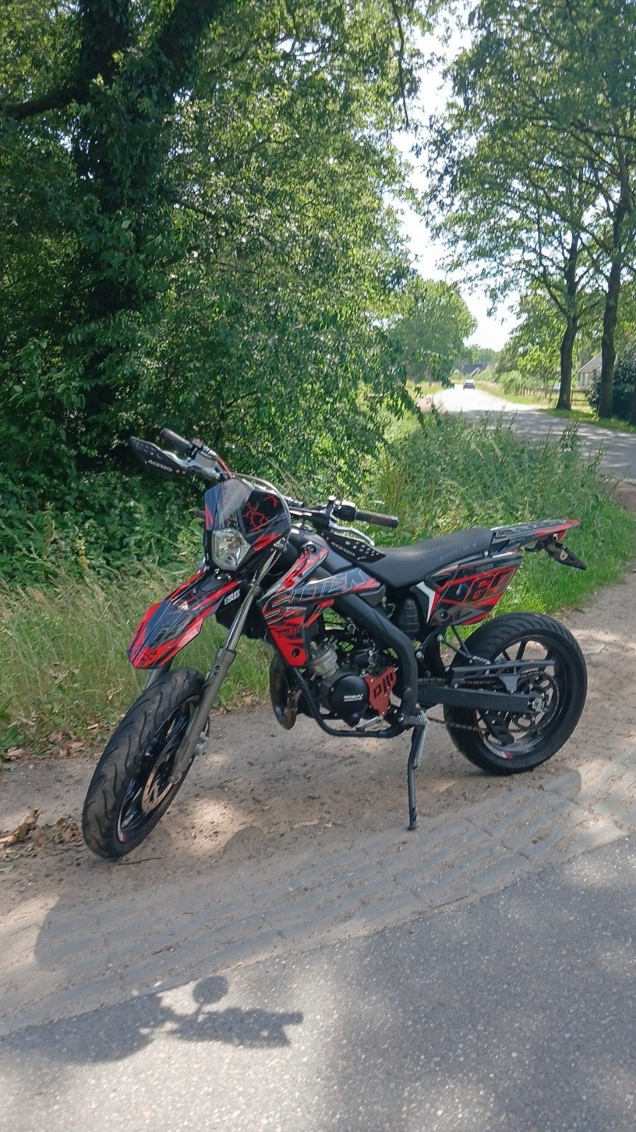 Rieju mrt 50 schakelbrommer, Ophalen, 6 versnellingen, Zo goed als nieuw, 50 cc