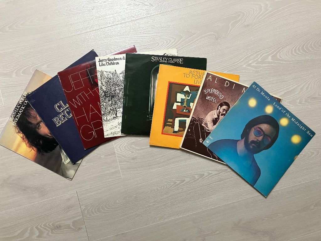 8 LP's Genre Jazz-rock, Fusion, Ophalen, LP, Gebruikt, Jazz-fusion