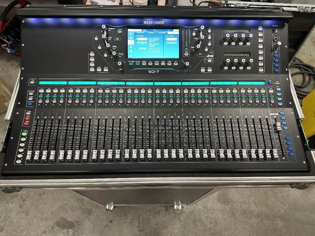 Allen & Heath SQ-7 Digitaal Mengpaneel inclusief Plugins, Ophalen, Gebruikt, Audio