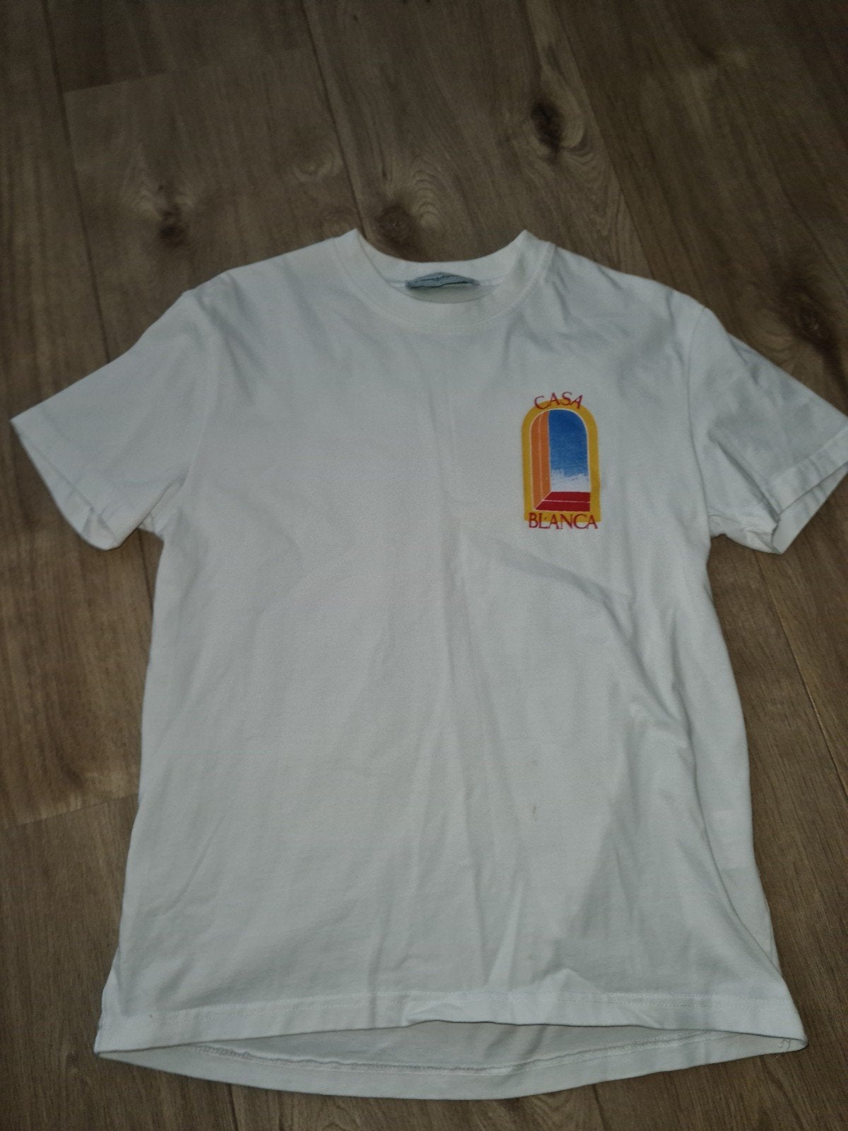 Casablanca T-shirt Maat M, Ophalen of Verzenden, Maat 48/50 (M), Wit, Casablanca