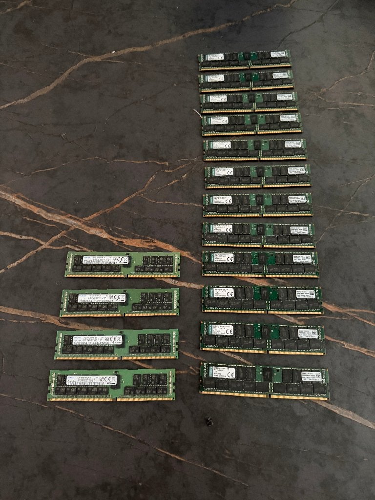 intern geheugen, Ophalen, Gebruikt, 32 GB, Server
