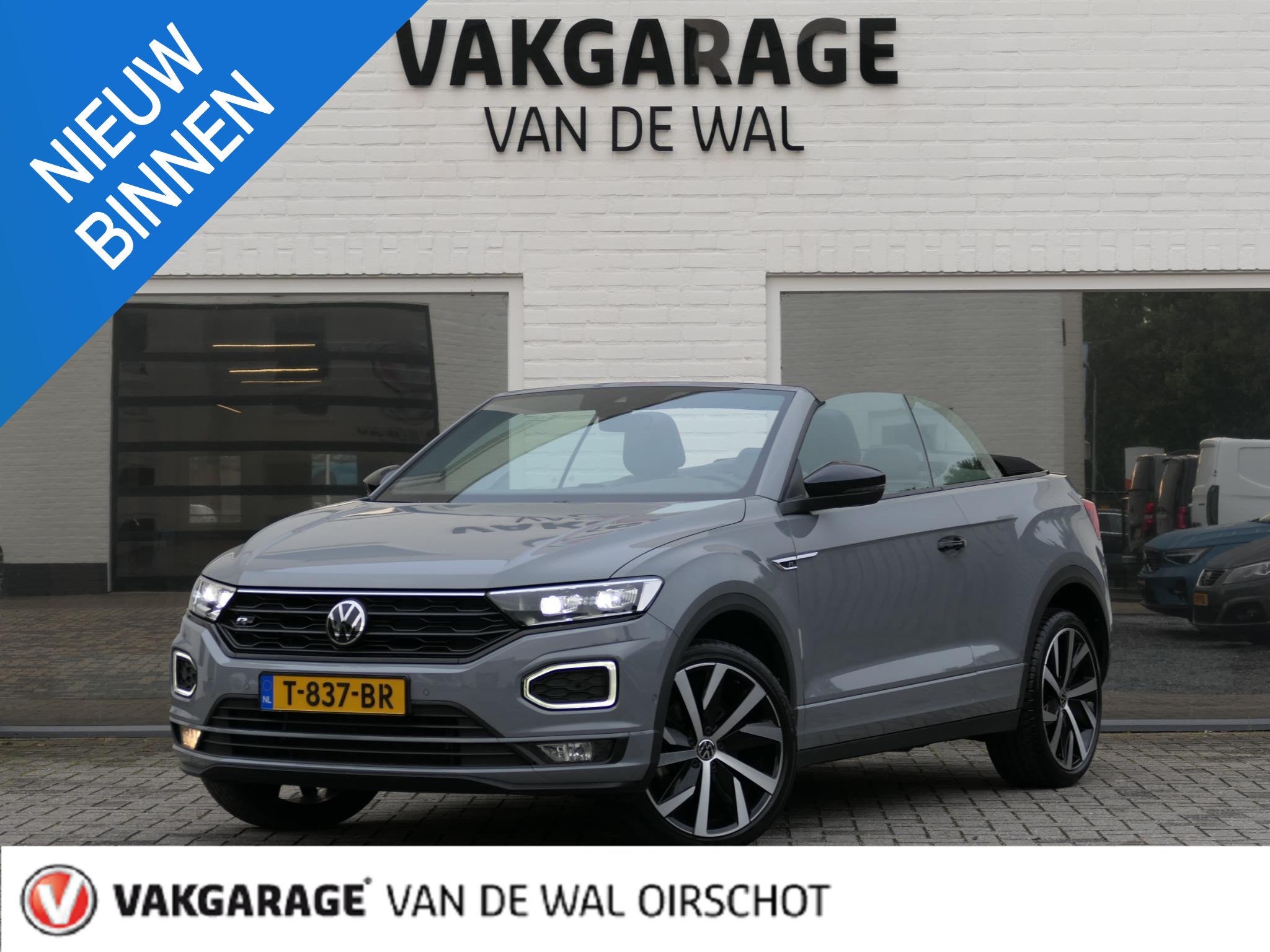 Volkswagen T-Roc Cabrio 1.5 TSI R-Line | Ruit-leder | BEATS, Auto's, 15 km/l, 4 cilinders, 4 stoelen, Leder