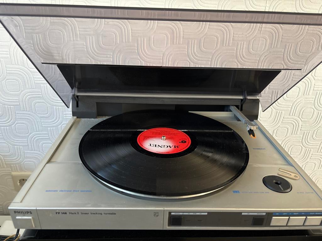 Philips FP 146 Mark II Linear Tracking Platenspeler, Ophalen, Philips, Automatisch, Zo goed als nieuw
