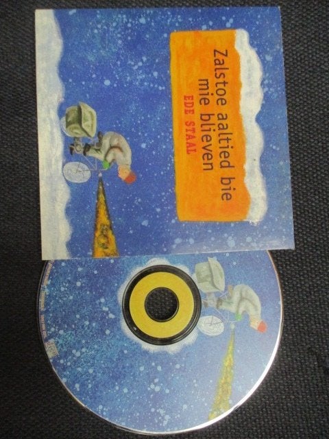 Ede staal, cd single, zalstoe aaltied  bie mie blieven, Ophalen of Verzenden, Zo goed als nieuw, Nederlandstalig