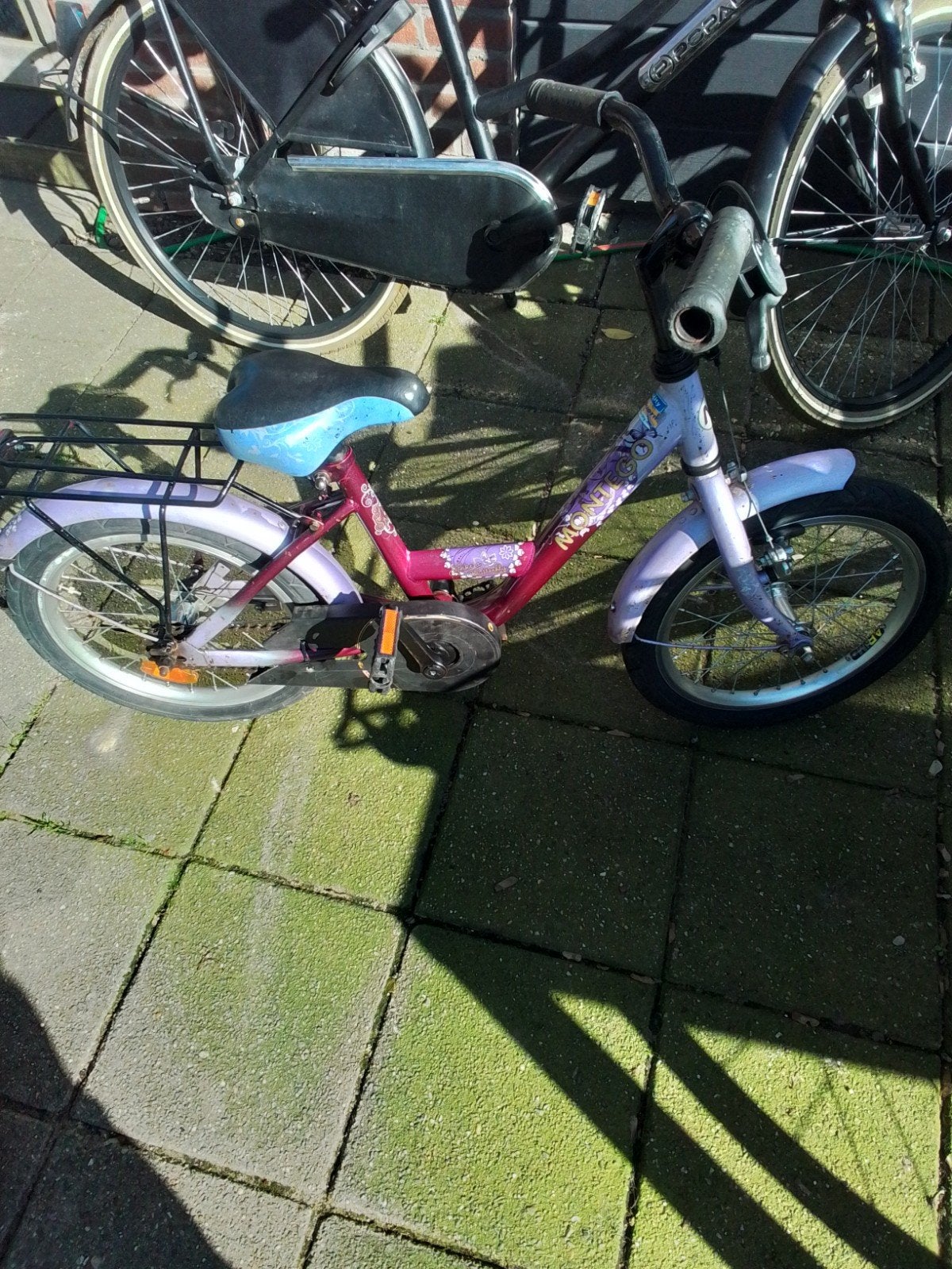 Meisjesfiets, Ophalen, Gebruikt, 16 inch