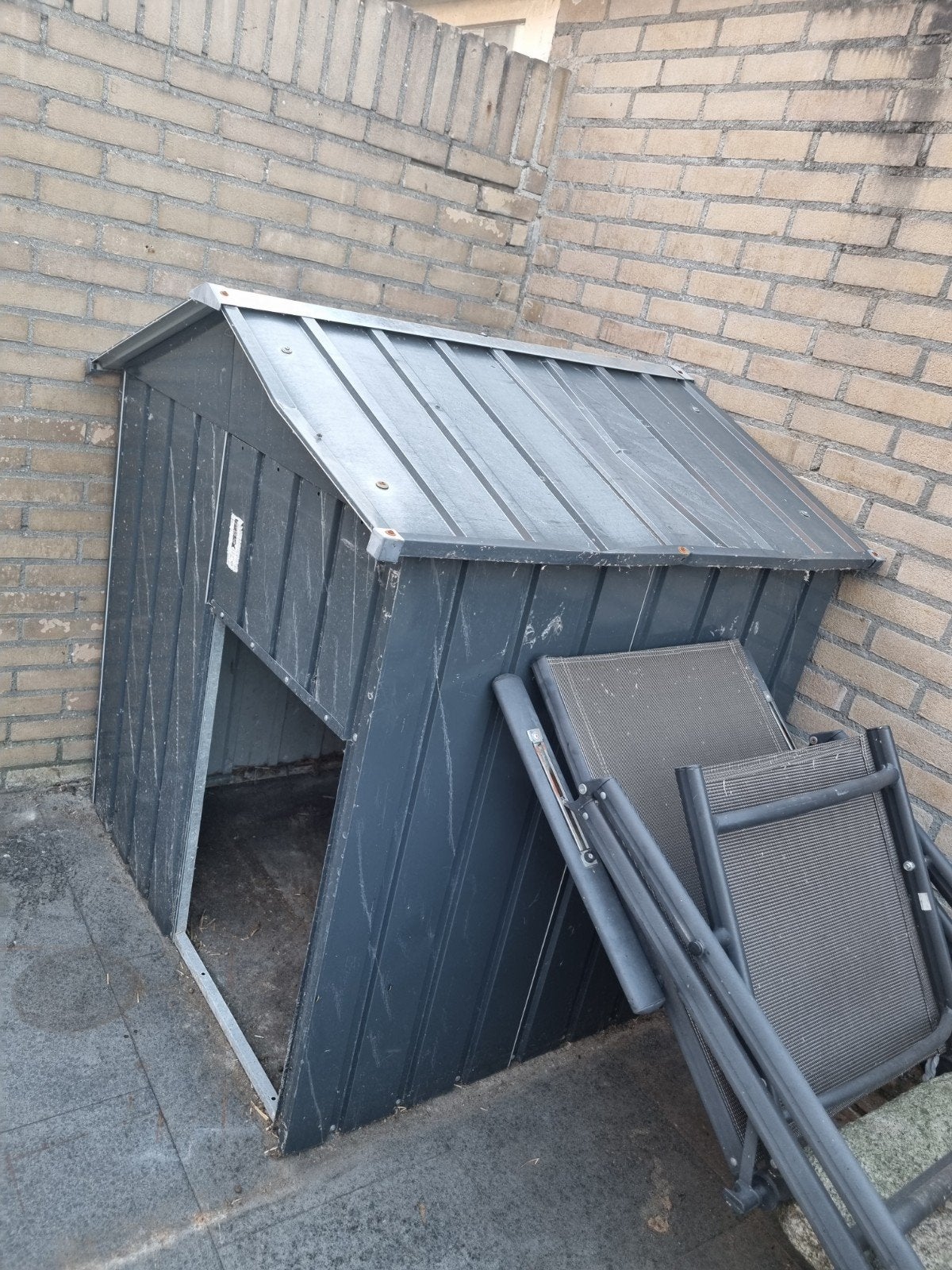 Kippenhok met ren, Ophalen, Zo goed als nieuw, Kippenhok of Kippenren