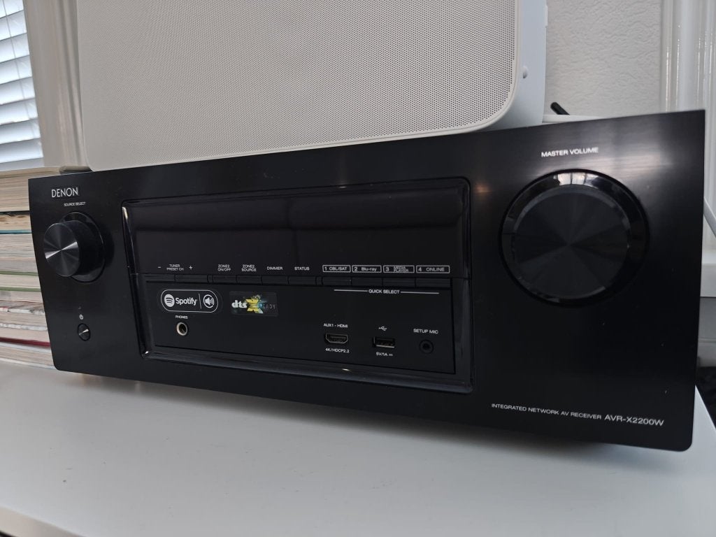 Denon AVR-X2200W, Ophalen, Denon, Zo goed als nieuw, 120 watt of meer