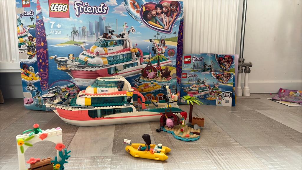 Lego friends boot, Ophalen of Verzenden, Zo goed als nieuw