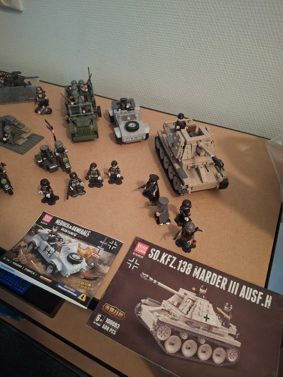 Nep LEGO WW2 Militaire Bouwsets en Figuren, Ophalen of Verzenden, Gebruikt