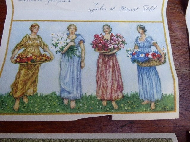 4 Belgische gelukstelegrammen (1), Antiek en Kunst, Ophalen of Verzenden