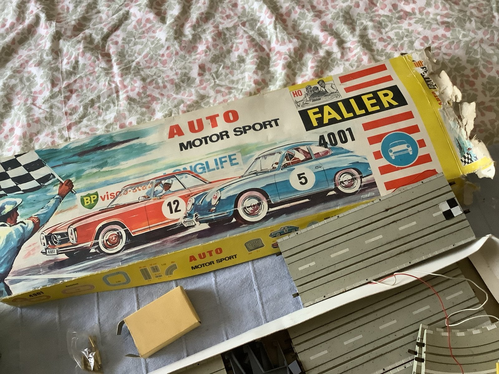 Faller Auto Motor Sport Racebaan Set 4001 Vintage, Overige merken, Verzenden, Elektrisch, Racebaan