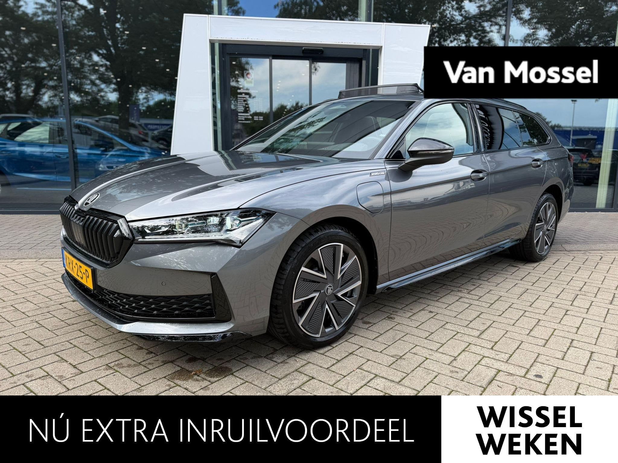 Skoda Superb Combi 1.5 TSI PHEV Sportline Business 204 pk |, Auto's, 12 maanden, Euro 6, 4 cilinders, 26 kWh