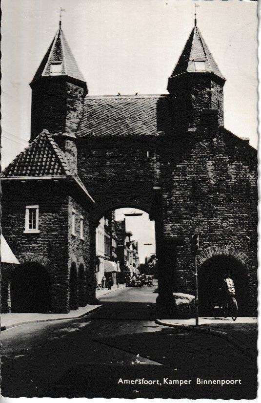 AMERSFOORT - KAMPER BINNENPOORT, Ophalen of Verzenden, 1940 tot 1960, Gelopen, Utrecht