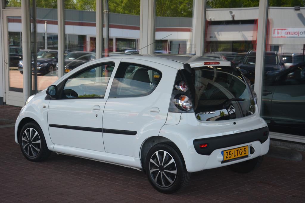 Citroën C1 1.0-12V Ambiance C1 5 drs 163895 NAP met cv airc, Voorwielaandrijving, Stof, Gebruikt, 4 stoelen