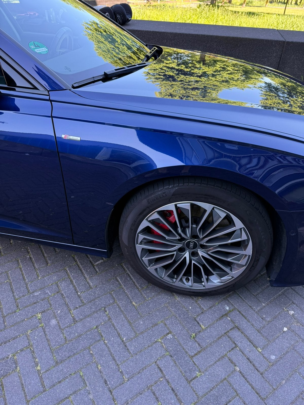 Audi A6 55 Tfsie Quattro S Tronic 2021 Blauw, Automaat, 77 km/l, 4 cilinders, Blauw