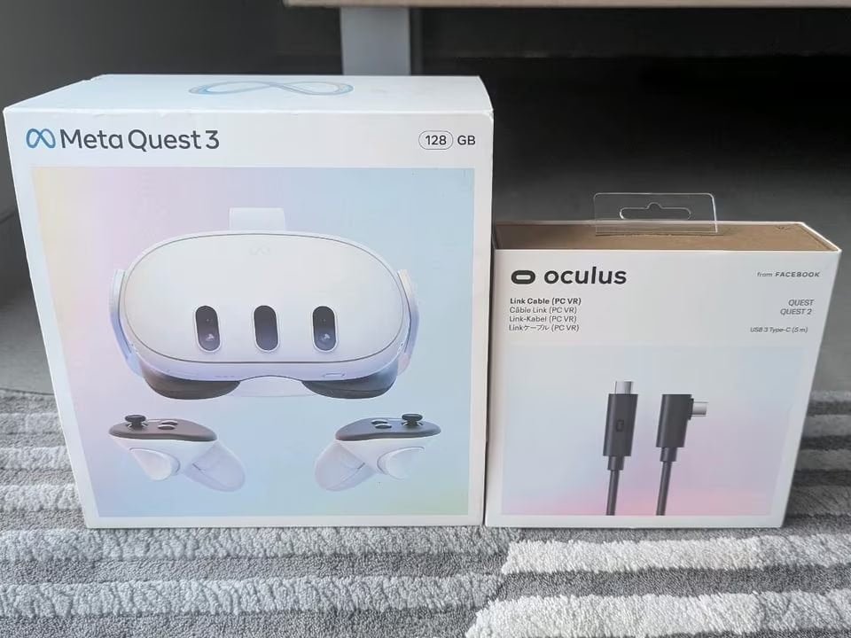 Oculus Quest 3, Ophalen of Verzenden, Zo goed als nieuw, VR-bril, Overige platformen