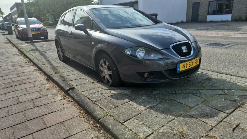 Seat Leon 1.6 75KW 2006 Grijs, Zwart, 4 cilinders, Leon, 1200 kg