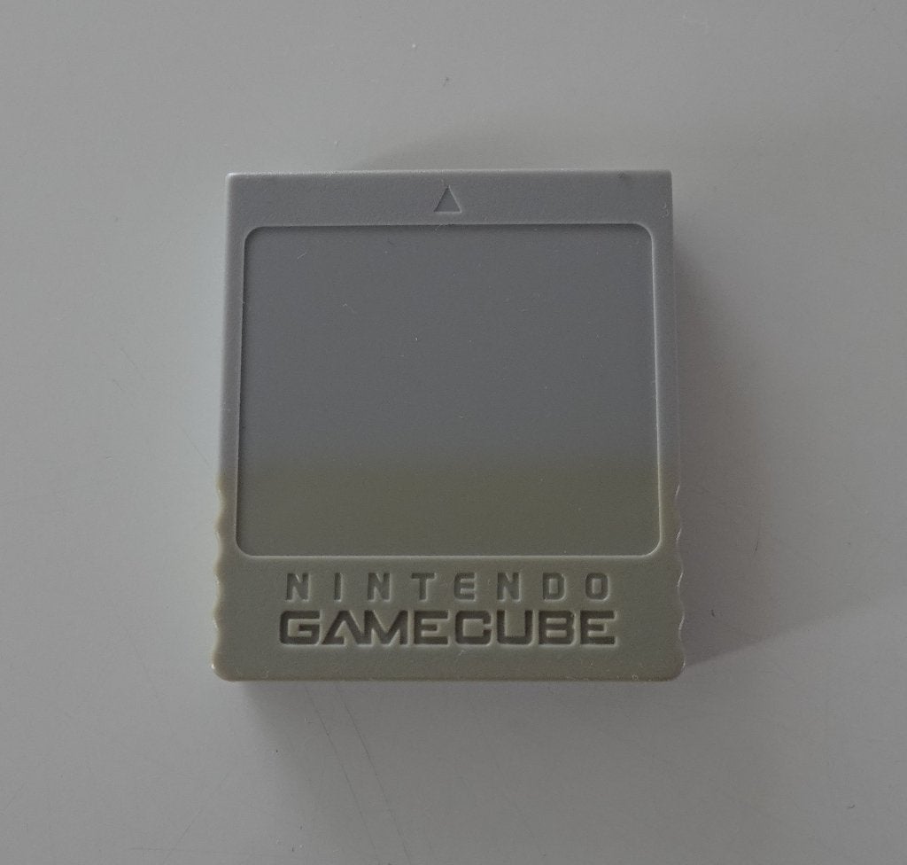 Nintendo GameCube Memorycard DOL-008, 1 speler, Zo goed als nieuw, Vanaf 3 jaar, Ophalen