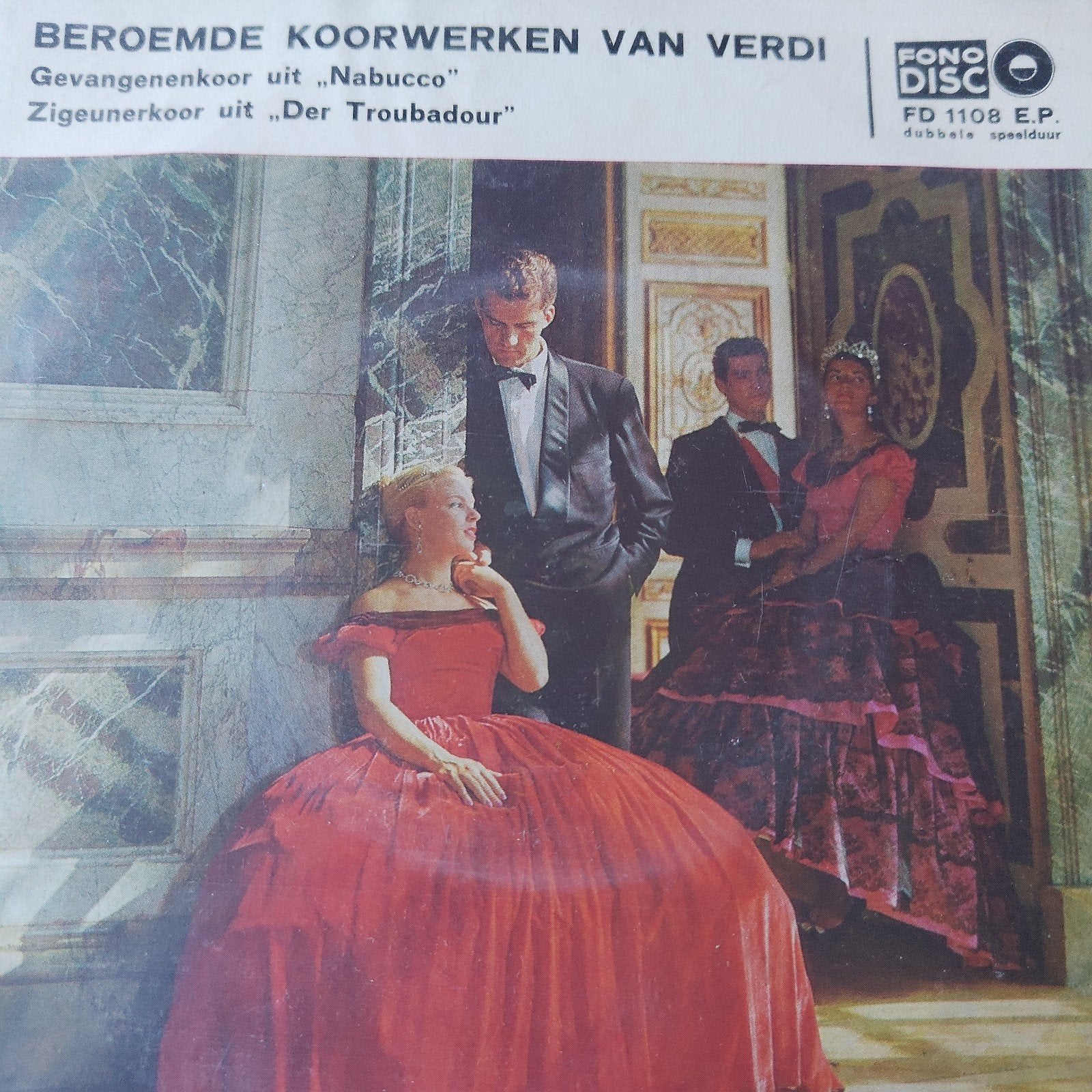 Beroemde Koorwerken van Verdi - Nabucco & Il Trovatore, Cd's en Dvd's, Ophalen of Verzenden, 7 inch