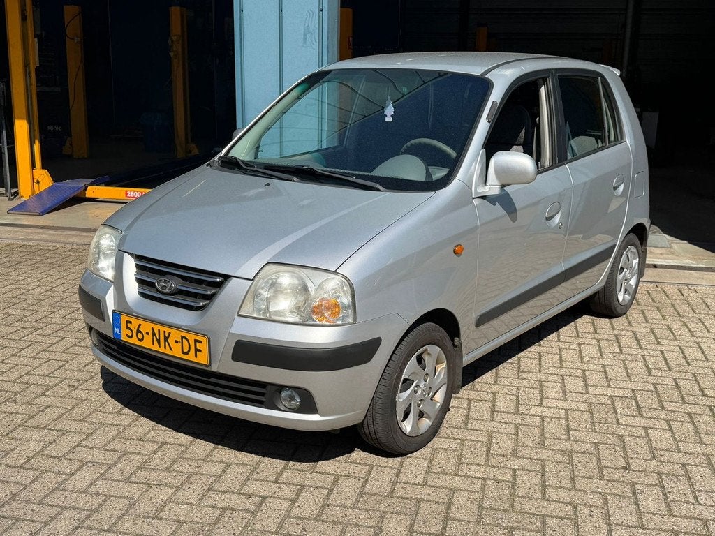 Hyundai Atos 1.1i Dynamic Automaat 120DKM! 1e Eigenaar, Auto's, Hyundai, Gebruikt, 31 €/maand, 4 cilinders, Origineel Nederlands