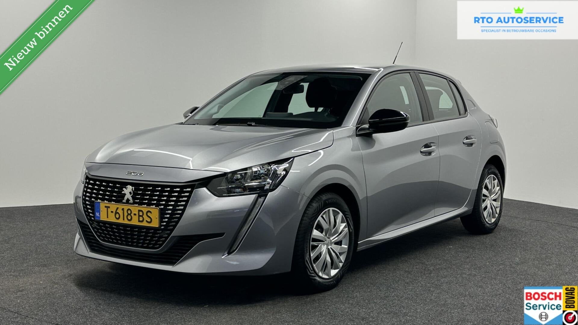 Peugeot 208 1.2 PureTech Active CARPLAY CRUISE., Auto's, Voorwielaandrijving, Stof, Met garantie (alle), Origineel Nederlands