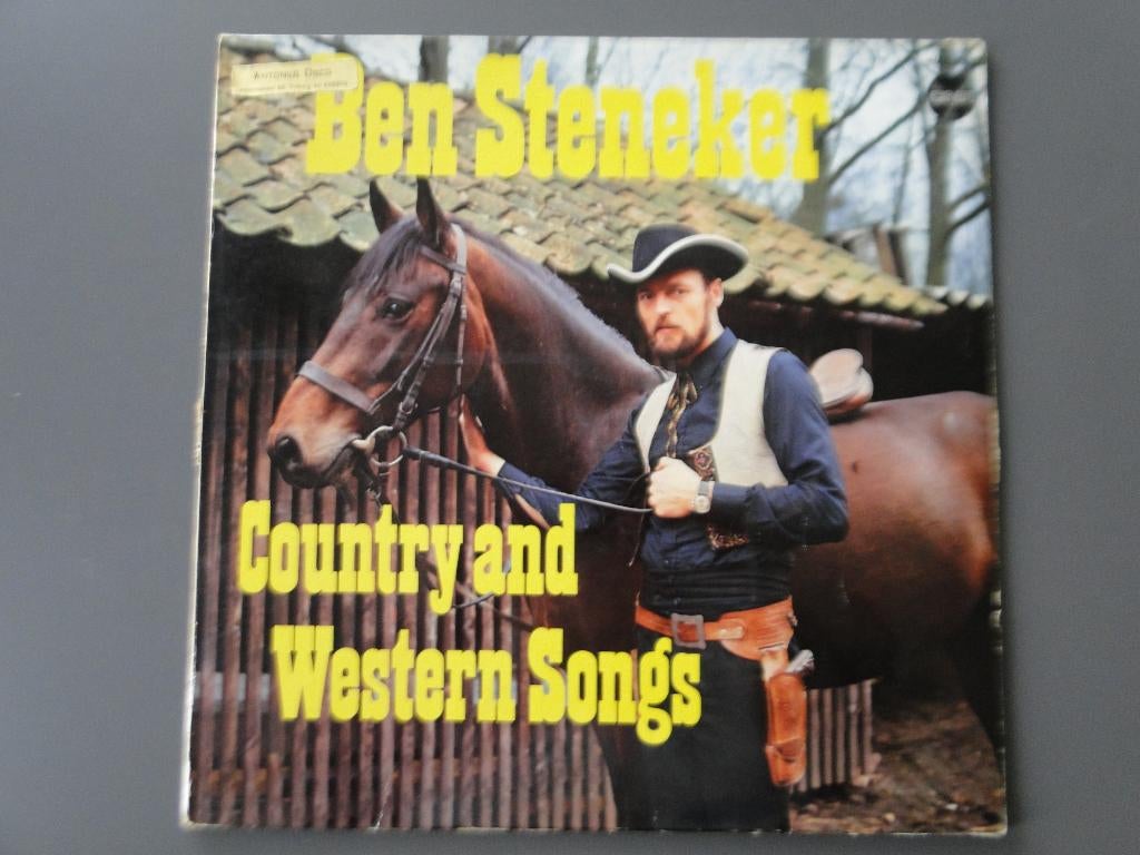 Lp van Ben Steneker aangeboden. Country and Western Songs, Ophalen of Verzenden, Zo goed als nieuw, 12 inch