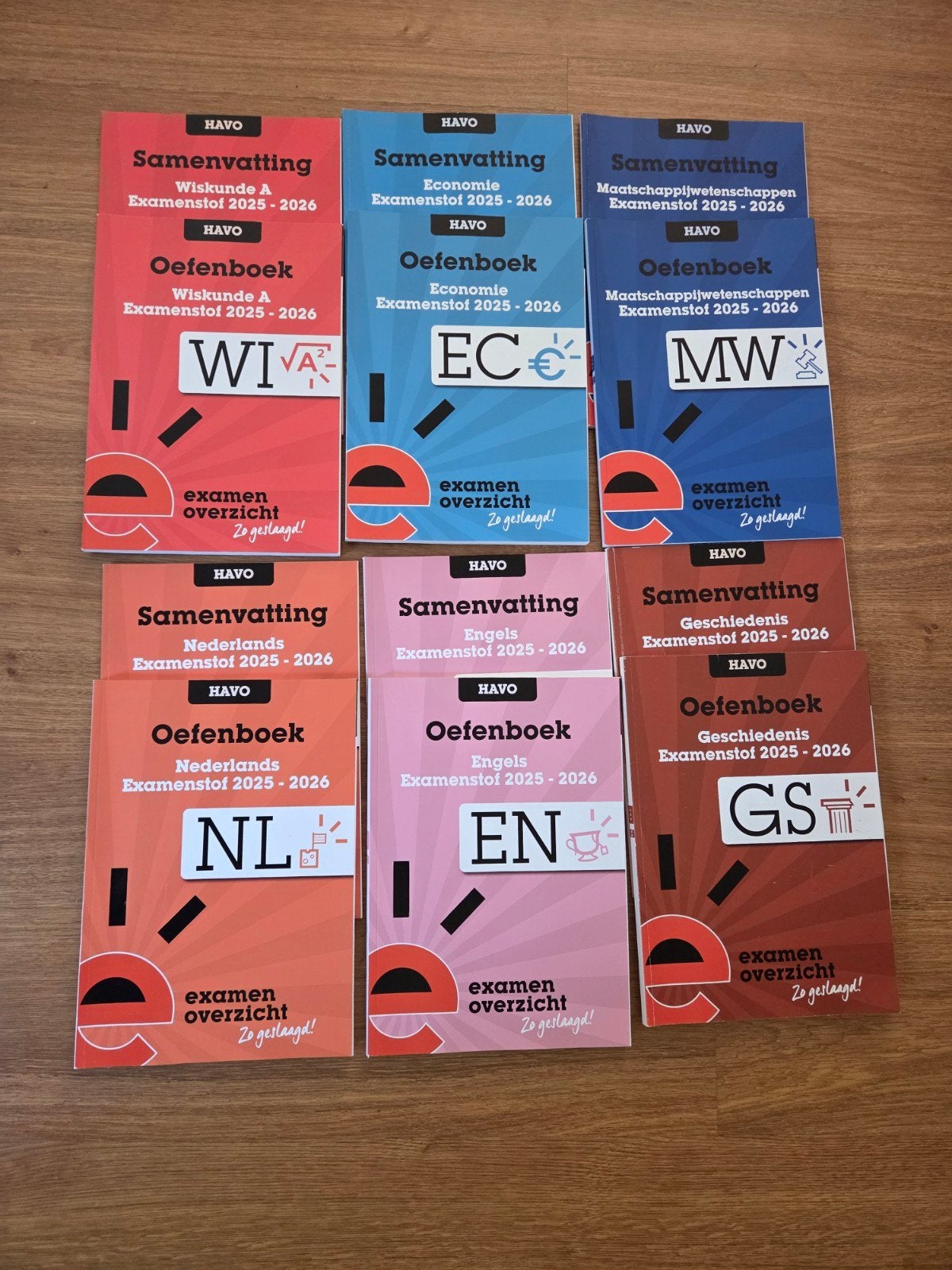 HAVO examen oefenboeken 2025 - 2026, Ophalen of Verzenden, Zo goed als nieuw, HAVO
