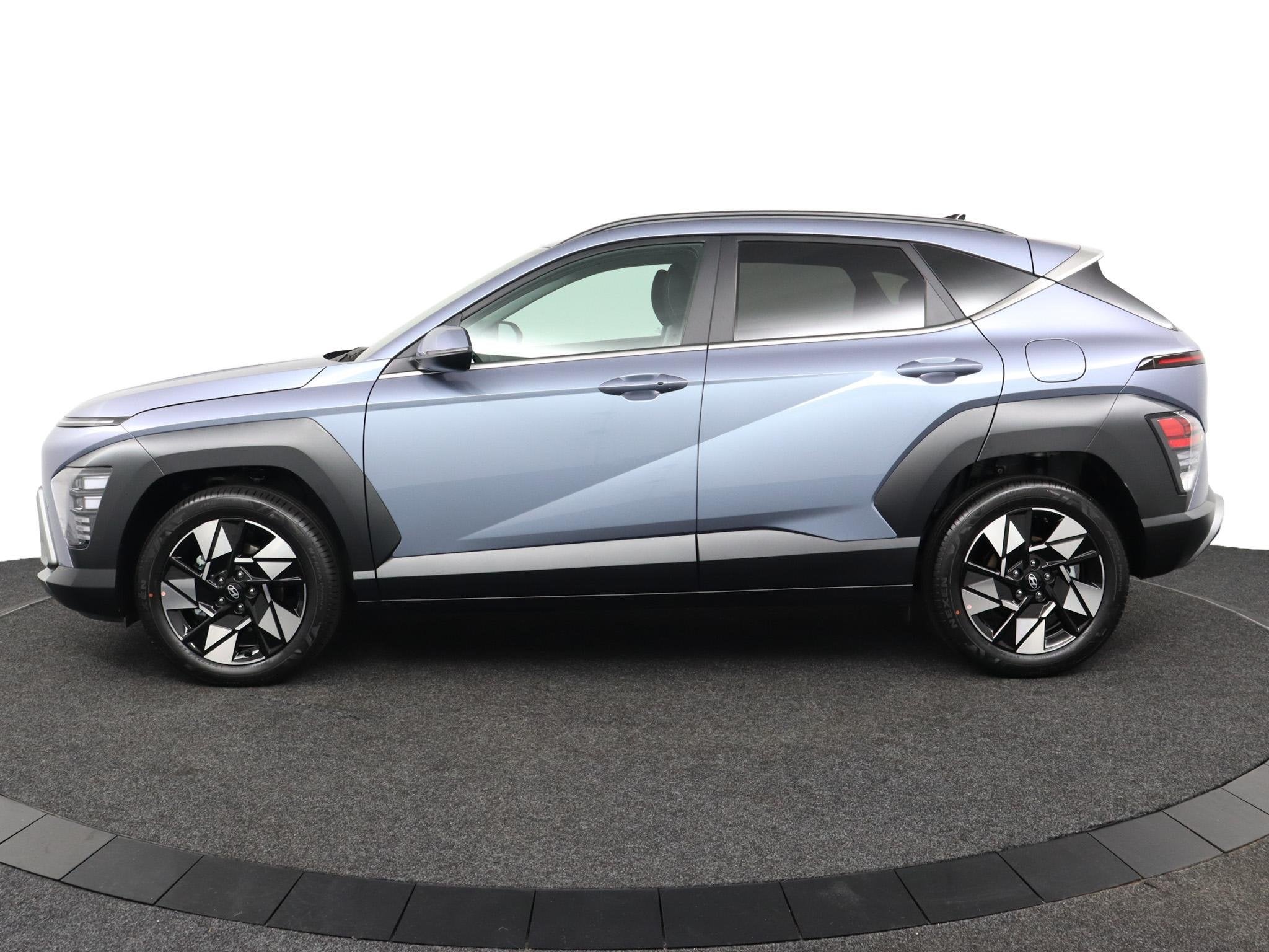 Hyundai Kona 1.6 GDI HEV Comfort | 18"LMV | Uit voorraad lev, Euro 6, Blauw, Bedrijf, Nieuw