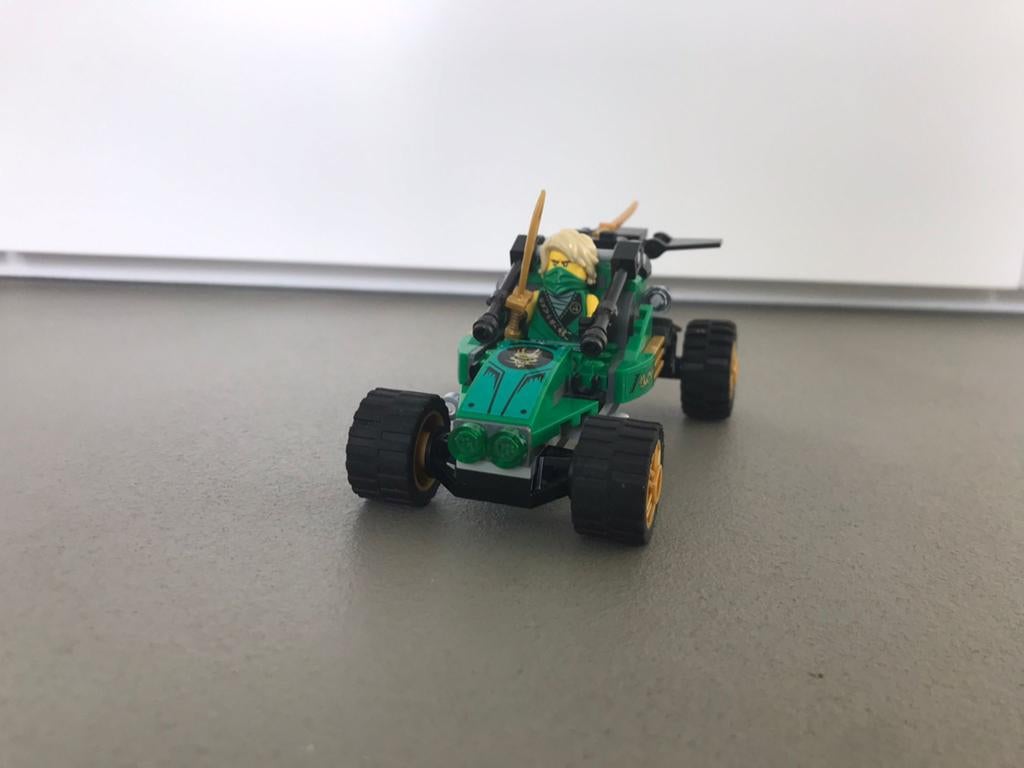LEGO ninjago lloyd’s car 71700, Lego, Ophalen of Verzenden, Zo goed als nieuw, Compleet