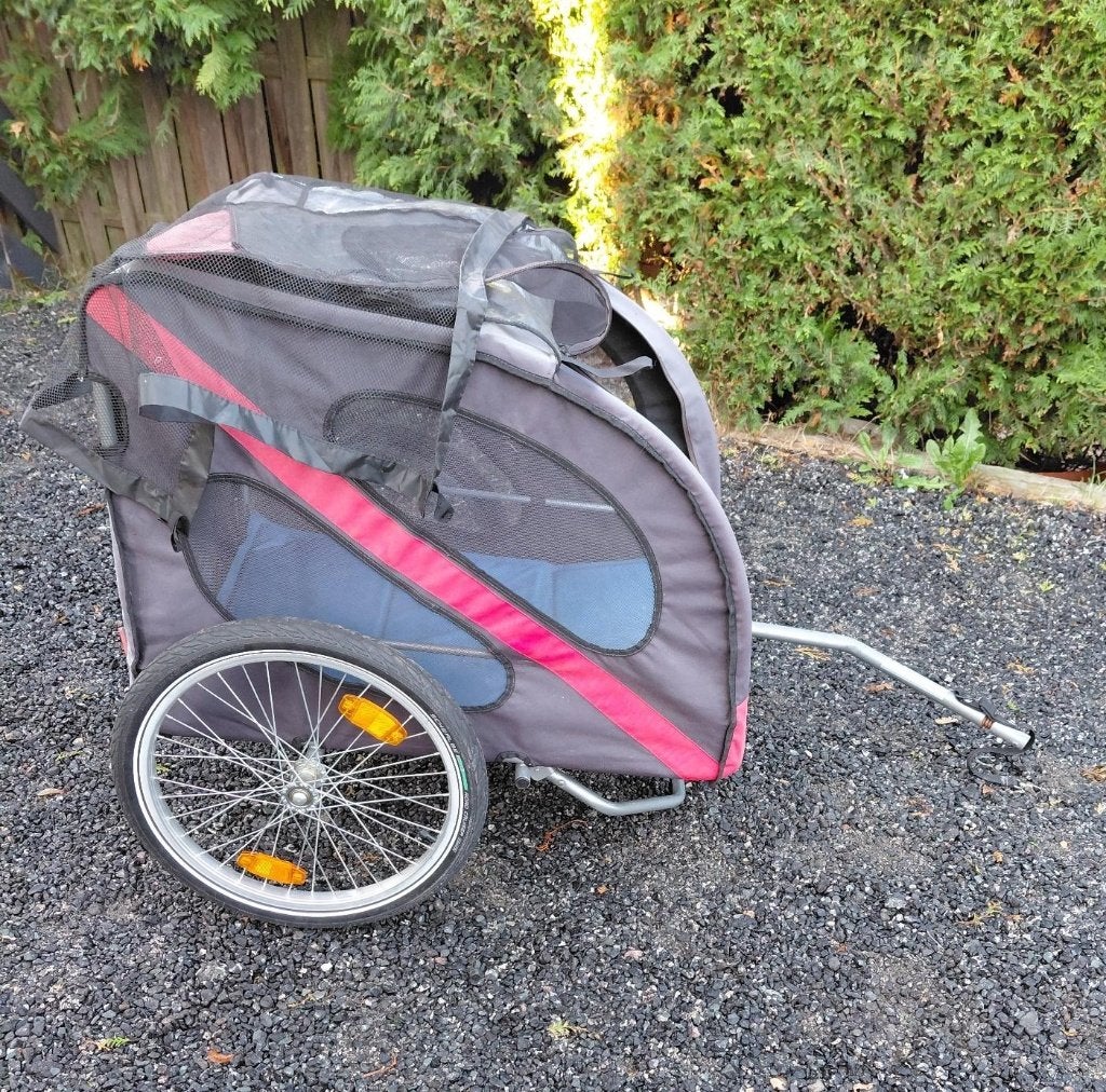 Hondenkar, Dieren en Toebehoren, Doggyride, Ophalen of Verzenden, Gebruikt, Hondenfietskar