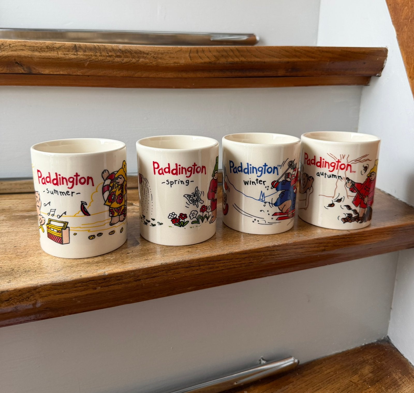 Paddington mokken seizoenen set, Ophalen of Verzenden, Zo goed als nieuw, Overige stijlen, Kop(pen) en/of Schotel(s)