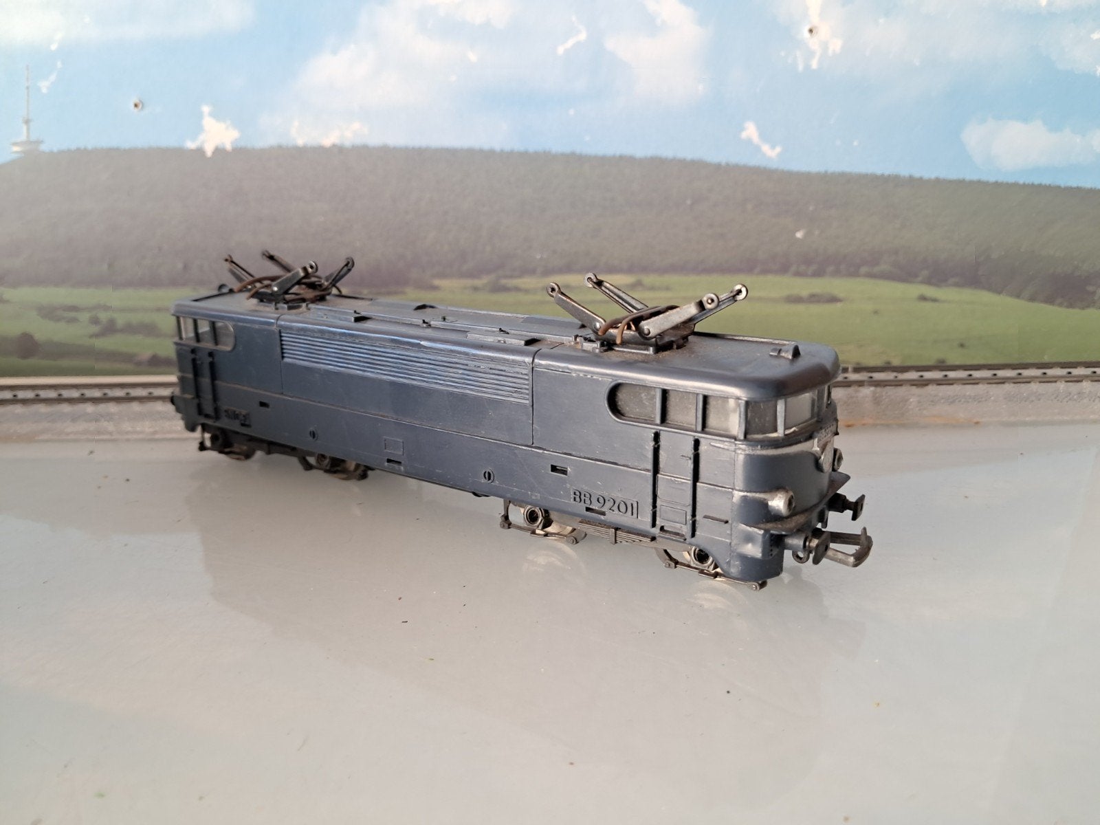 JOUEF LOC , LIMA WAGONS EN RAILS WISSEL. TRAFO, Hobby en Vrije tijd, Modeltreinen | H0, Gebruikt, Gelijkstroom, Rails, Ophalen of Verzenden