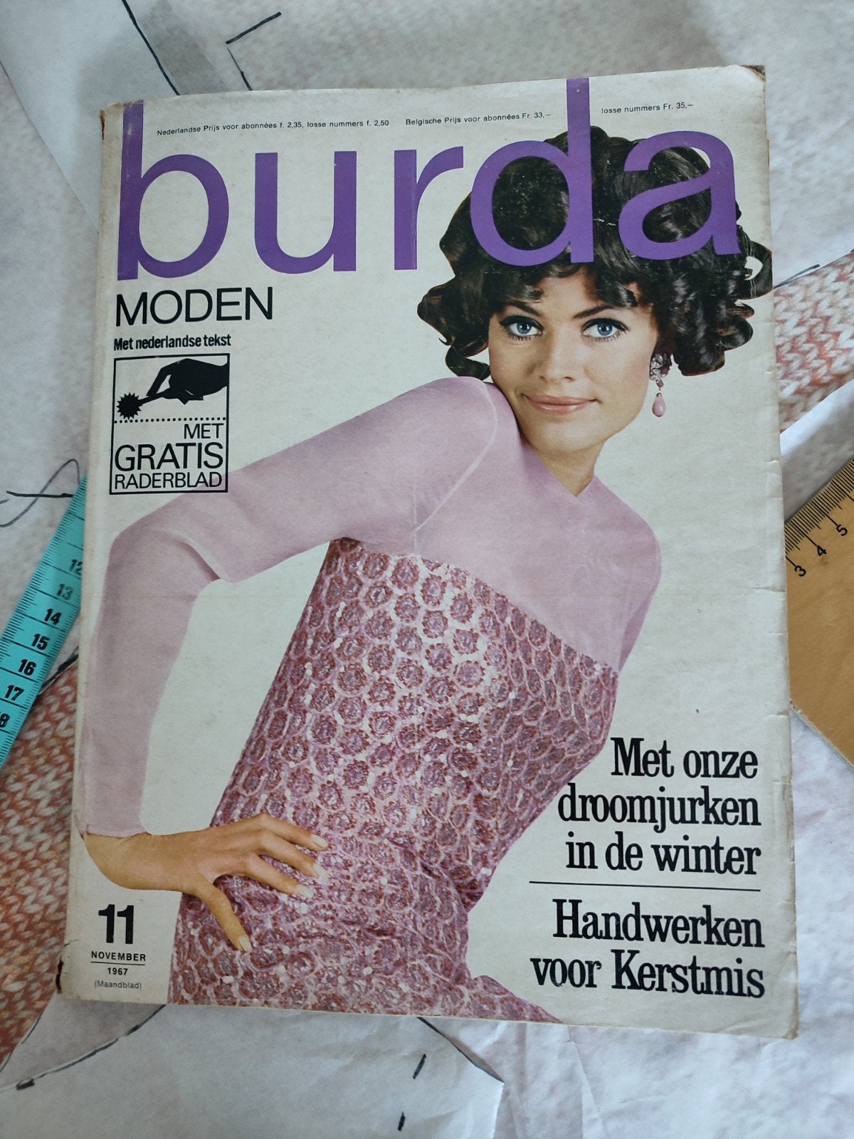 Burda. nr 11 november 1967, Ophalen of Verzenden, Gebruikt