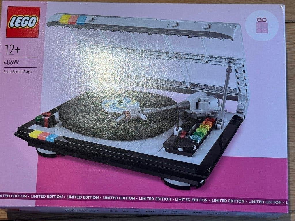 Lego Retro Platenspeler 40699, Overige thema's, Lego, Nieuw, Ophalen of Verzenden