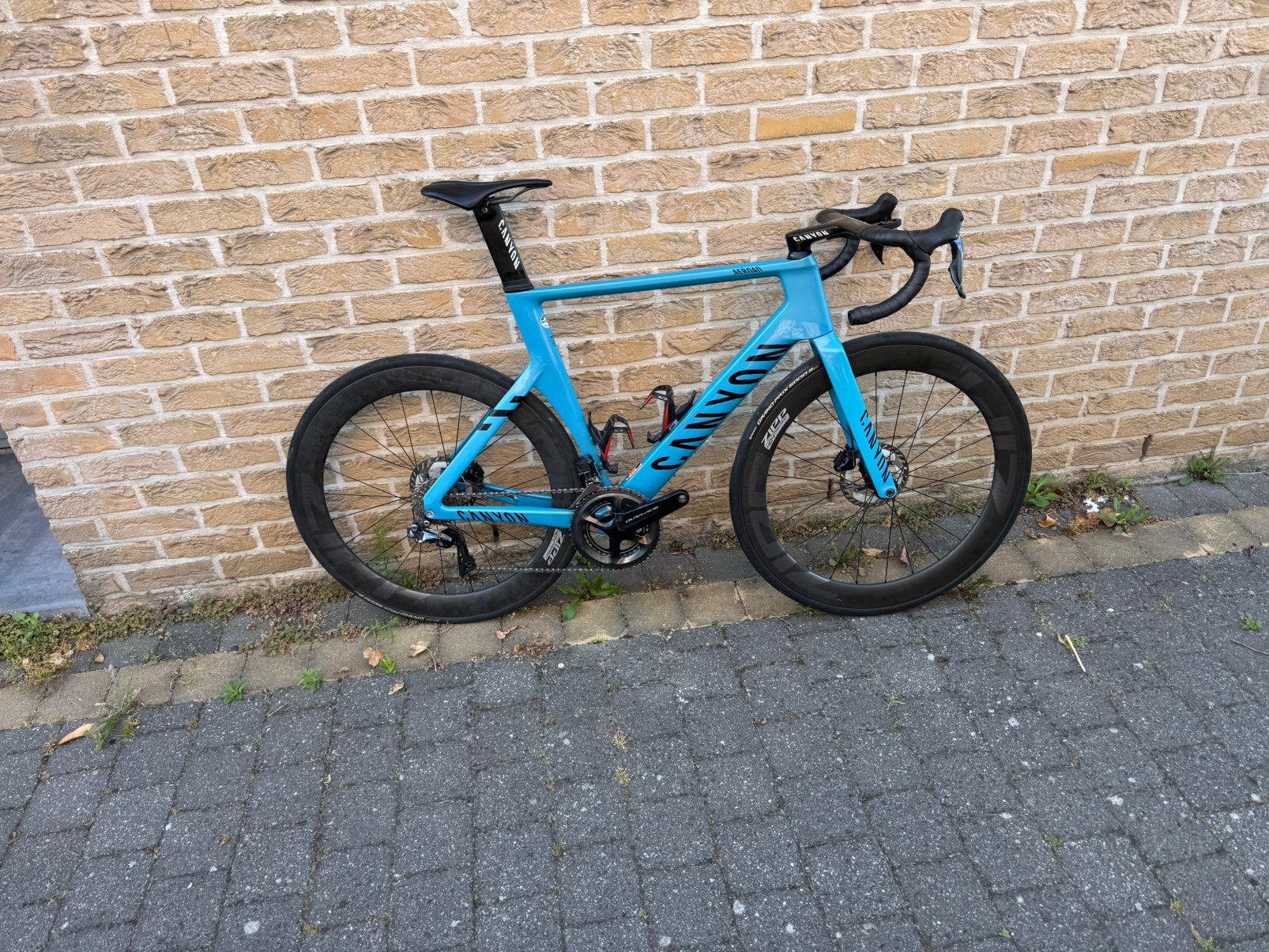 Canyon Aeroad CFR 2022 MVDP Blue – Dura-Ace Di2,, Powermeter, Overige merken, Carbon, Ophalen of Verzenden, Zo goed als nieuw