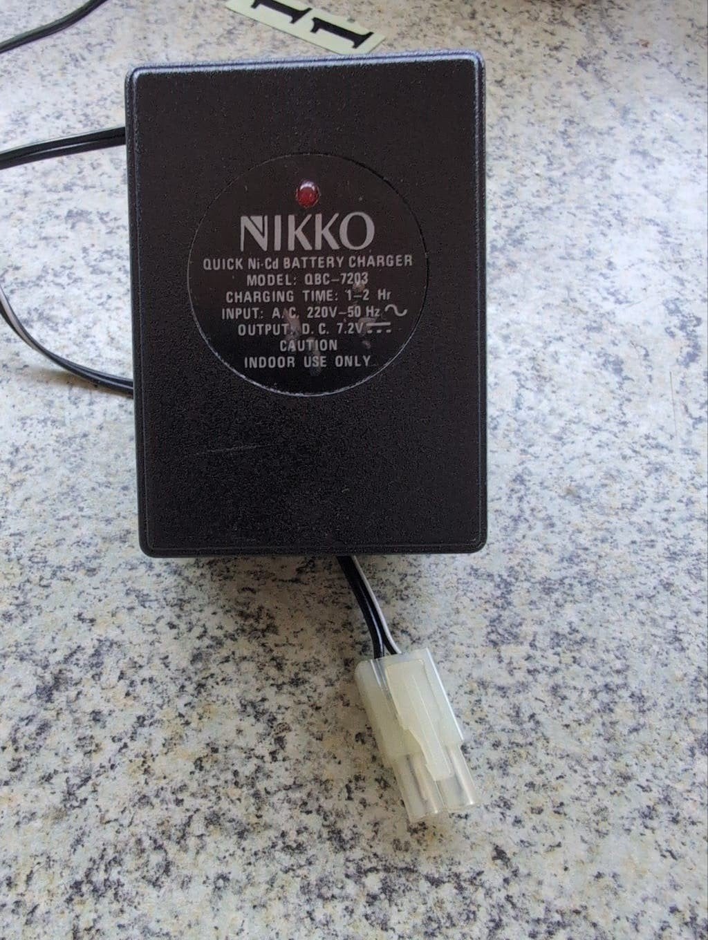 Nikko Quick Ni-Cd Oplader QBC-7203, Ophalen of Verzenden, Gebruikt