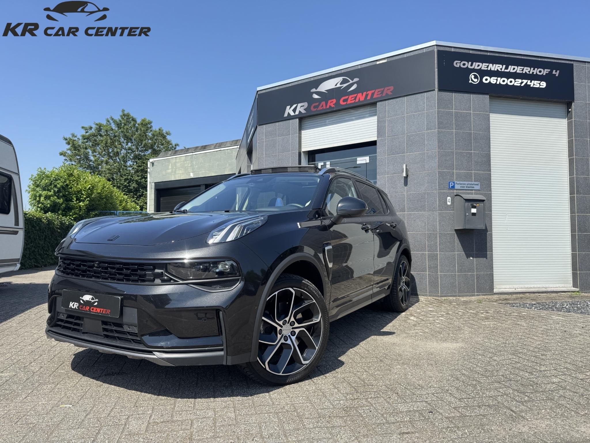 Lynk & Co 01 BLACK PACK BTW-PANO-TREKHAAK-360, Auto's, Stof, Euro 6, Bedrijf, 1854 kg