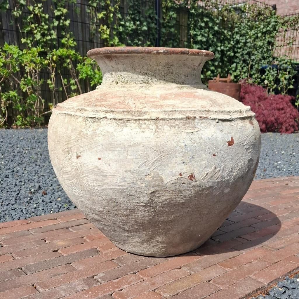 Oude kruik, Huis en Inrichting, Woonaccessoires | Vazen, Ophalen, Gebruikt, Overige kleuren, 50 tot 75 cm