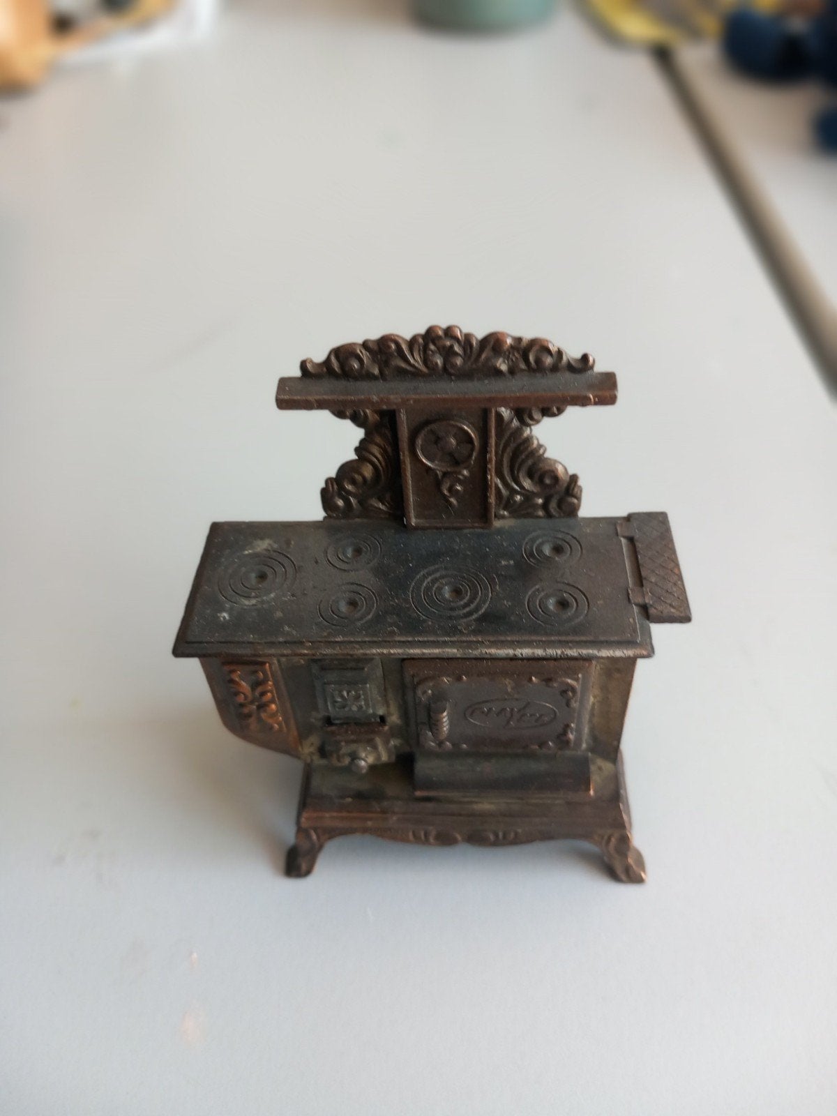 Vintage miniatuur fornuisje - Made in Spain, Ophalen of Verzenden