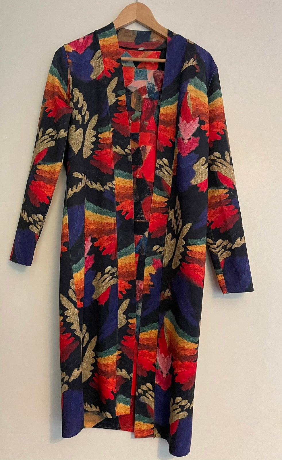 Lang kleurrijk vest, Lizzy&Coco, Kleding | Dames, Ophalen of Verzenden, Zo goed als nieuw, Maat 38/40 (M)