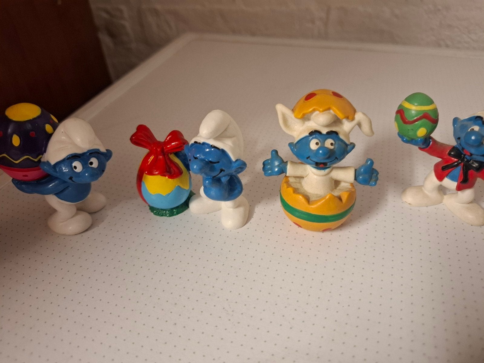 5 paas smurfen Scleich, Ophalen of Verzenden, Verschillende Smurfen