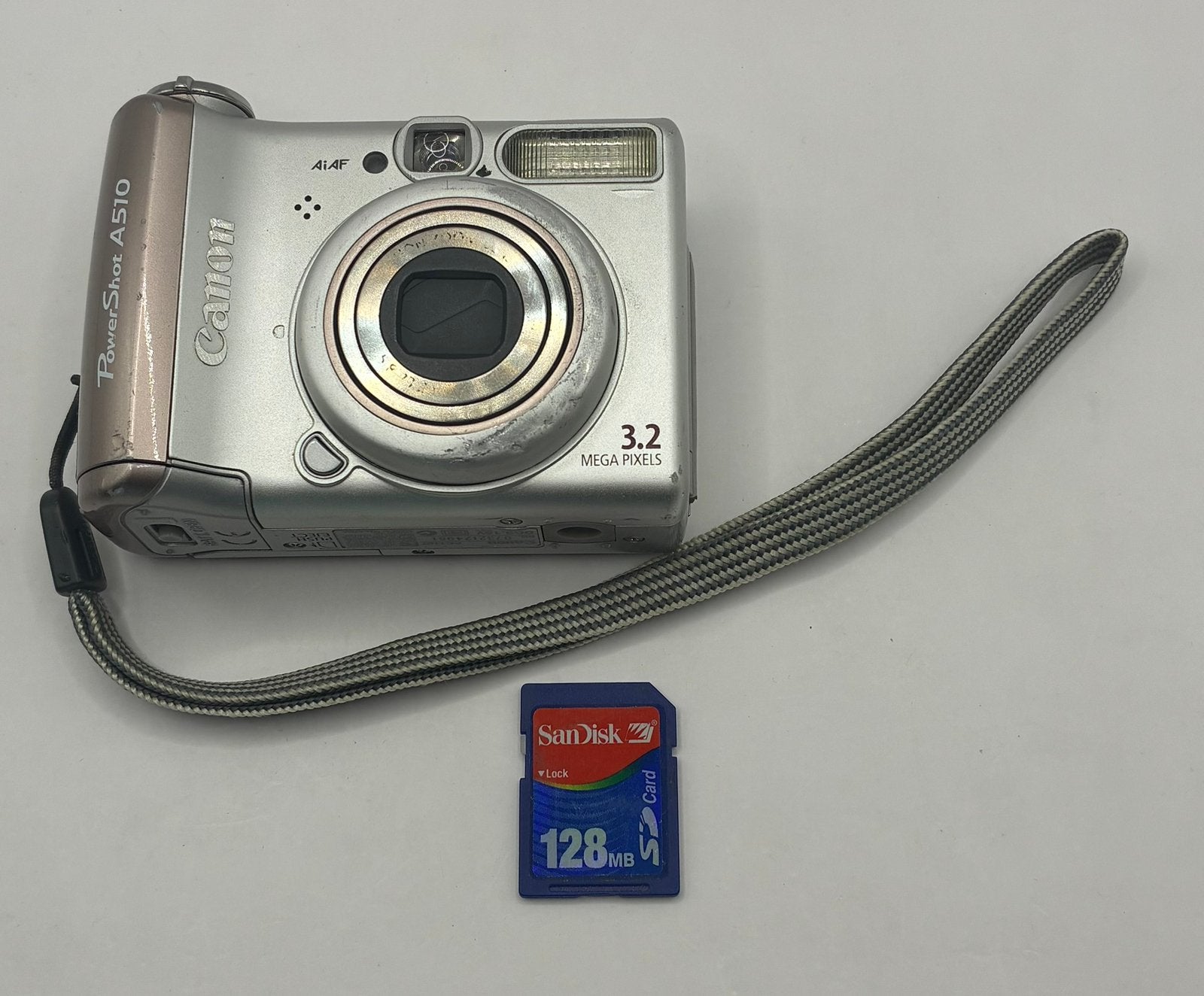 Canon PowerShot A510 - compact camera, Ophalen of Verzenden, Zo goed als nieuw, Canon, 4 t/m 7 keer