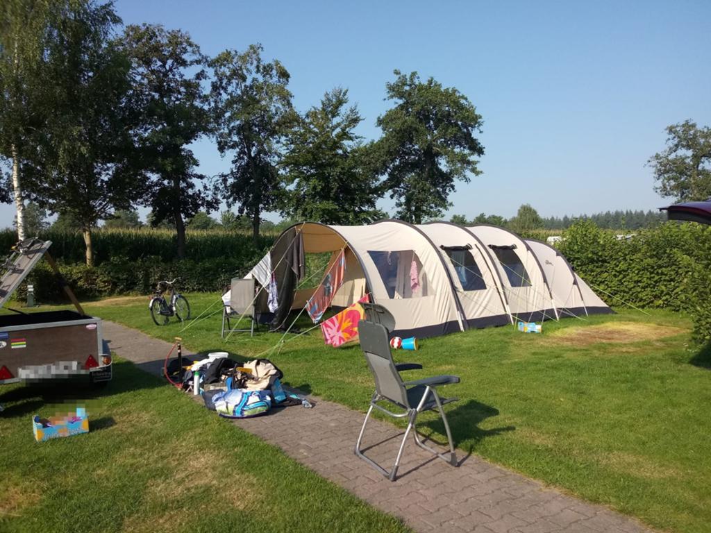 Obelink Familia 6 persoons tunneltent met bagagekar, Ophalen, Gebruikt, Tot en met 6