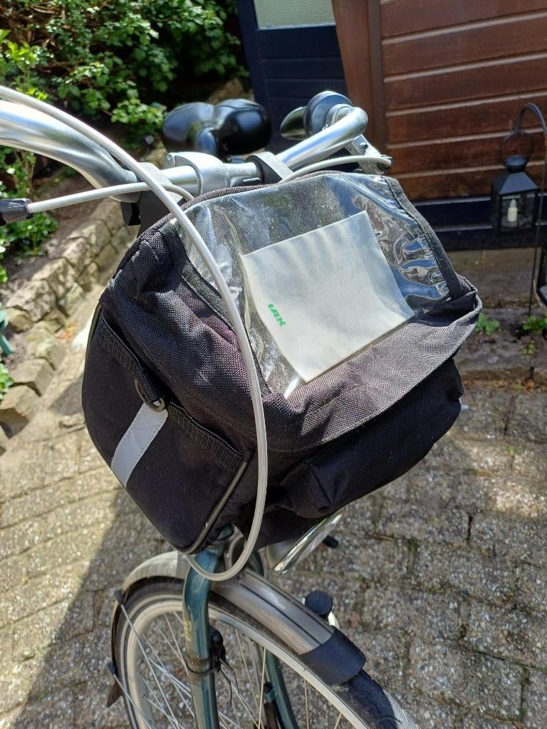 AFNEEMBARE FIETSTAS VOOR AAN HET STUUR, Fietsen en Brommers, Fietsaccessoires | Fietstassen, Ophalen of Verzenden, Zo goed als nieuw
